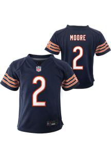 DJ Moore Chicago Bears Boys Navy Blue Nike Home Replica Football Jersey