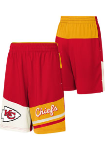 Kansas City Chiefs Youth Red Fandemonium Shorts
