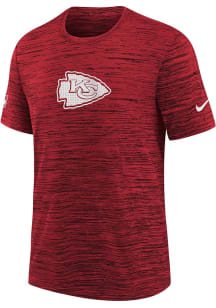 Nike Kansas City Chiefs Youth Red Dri-Fit Team Issue Velocity Short Sleeve T-Shirt