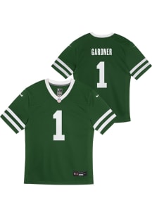 Sauce Gardner New York Jets Boys Green Nike Home Replica Football Jersey