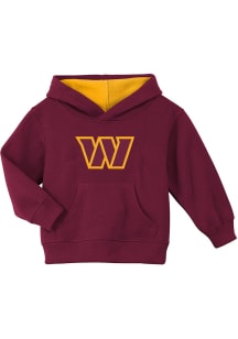 Washington Commanders Toddler Maroon Prime Long Sleeve Hooded Sweatshirt