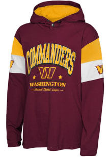 Washington Commanders Youth Maroon The Champs Back Long Sleeve Hoodie