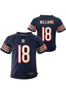 Caleb Williams Chicago Bears Baby Navy Blue Nike Home Game Design Football Jersey