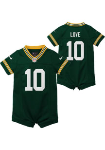 Jordan Love Green Bay Packers Baby Green Nike Home Game Football Jersey
