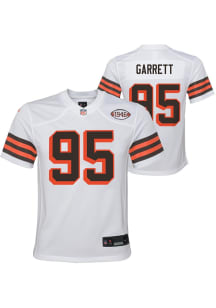 Myles Garrett Cleveland Browns Youth White Nike Color Rush Football Jersey