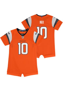 Bo Nix Denver Broncos Baby Orange Nike Home Replica Football Jersey