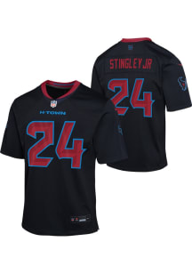 Derek Stingley Jr Houston Texans Youth Navy Blue Nike Alt 2 Replica Football Jersey