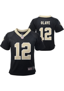 Chris Olave New Orleans Saints Boys Black Nike Home Replica Football Jersey