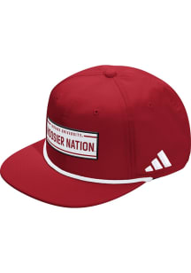 Adidas Indiana Hoosiers Maroon LR ROPE ADJ CAP Mens Snapback Hat