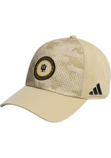 Adidas Indiana Hoosiers MIL APP SLOUCH Adjustable Hat - Tan