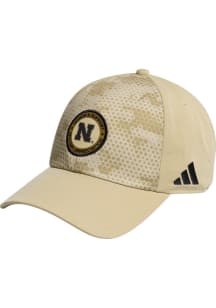 Adidas Nebraska Cornhuskers MIL APP SLOUCH Adjustable Hat - Tan