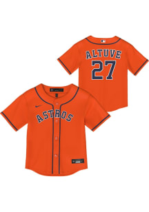 Jose Altuve  Houston Astros Toddler Orange Alt. 1 Replica Jersey