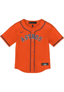 Nike Houston Astros Toddler Orange Alt. 1 Replica Blank Jersey