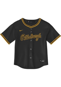 Nike Pittsburgh Pirates Toddler Black Alt. 1 Replica Blank Jersey