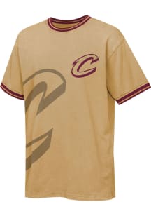 Cleveland Cavaliers Youth Natural Ball Screen Short Sleeve Fashion T-Shirt