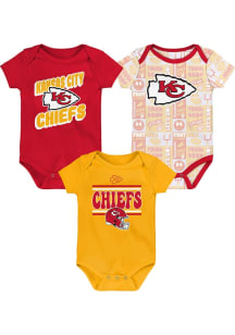 Kansas City Chiefs Baby Red Play Day One Piece