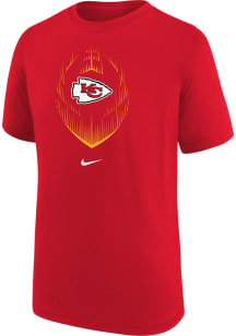 Nike Kansas City Chiefs Boys Red Nike Legend Icon Short Sleeve T-Shirt
