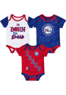 Philadelphia 76ers Baby Blue Born To Hoop One Piece
