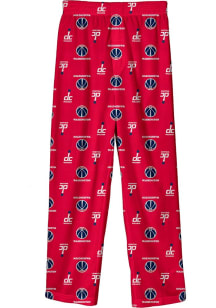 Washington Wizards Youth Red All Over Team Print Sleep Pants