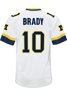 Tom Brady Michigan Wolverines Youth  Mitchell and Ness Name and Number Football Jersey
