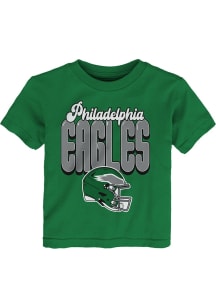 Philadelphia Eagles Infant Retro Tall Boy Short Sleeve T-Shirt Kelly Green