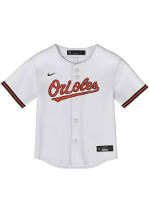 Nike Baltimore Orioles Toddler White Home Replica Blank Jersey