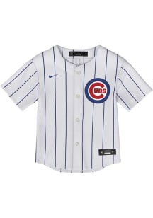 Nike Chicago Cubs Toddler White Home Replica Blank Jersey