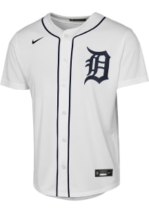 Nike Detroit Tigers Youth White Home Replica Blank Jersey