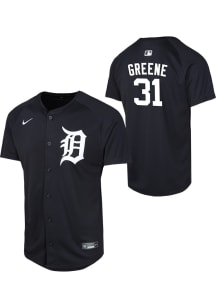 Riley Greene  Nike Detroit Tigers Youth Navy Blue Alt 2 Limited Jersey