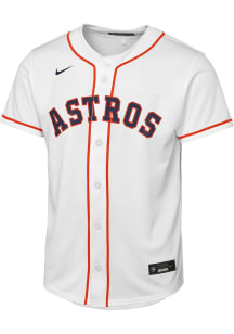 Nike Houston Astros Youth White Home Replica Blank Jersey