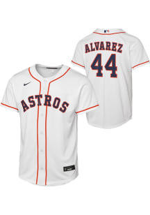 Yordan Alvarez  Nike Houston Astros Youth White Home Replica Jersey