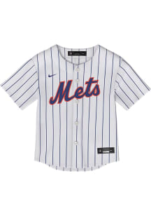 Nike New York Mets Baby White Home Replica Blank Jersey Baseball Jersey