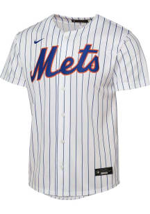 Nike New York Mets Youth White Home Replica Blank Jersey