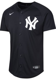 Nike New York Yankees Youth Navy Blue Alt 2 Limited Blank Jersey