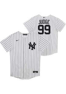 Aaron Judge  New York Yankees Boys White Home Replica Baseball Jersey