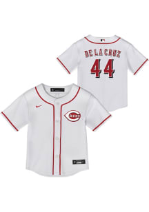 Elly De La Cruz  Cincinnati Reds Baby White Home Replica Jersey Baseball Jersey
