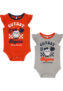 Detroit Tigers Baby Navy Blue Cutie Ball Set One Piece