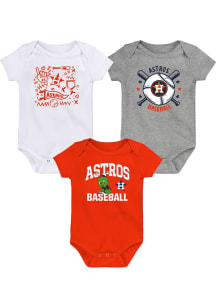 Houston Astros Baby Navy Blue Batter Up One Piece