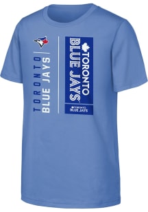 Toronto Blue Jays Youth Light Blue The MVP Short Sleeve T-Shirt