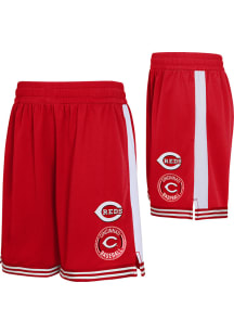 Cincinnati Reds Boys Red Infielder Shorts