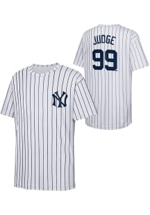 Aaron Judge New York Yankees Youth White Triple Player Tee
