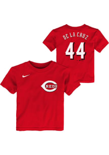 Elly De La Cruz Cincinnati Reds Infant Home NN Short Sleeve Player T-Shirt Red