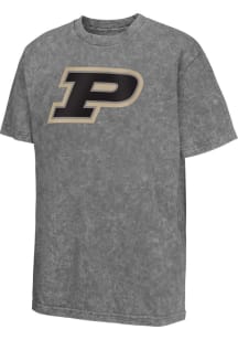 Purdue Boilermakers Youth Black Rugged Defense Short Sleeve T-Shirt