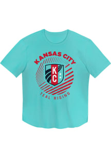 KC Current Boys Teal Shining Moment Short Sleeve T-Shirt