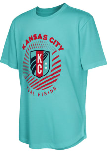 KC Current Youth Teal Shining Moment Short Sleeve T-Shirt