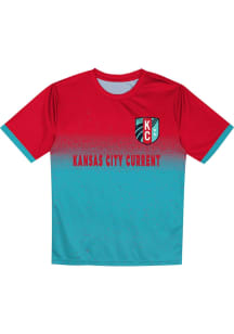 KC Current Boys Teal Stalwart Defender Short Sleeve T-Shirt