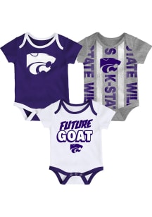 K-State Wildcats Baby Purple Loyal Buddies One Piece