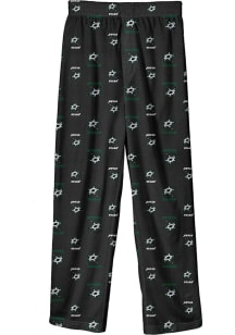 Dallas Stars Youth Black Team Color Printed Sleep Pants