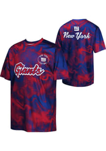 New York Giants Youth Blue Hand Off Short Sleeve T-Shirt