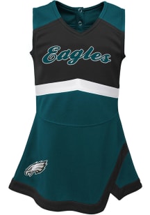 Philadelphia Eagles Baby Midnight Green Cheer Captain Set Cheer